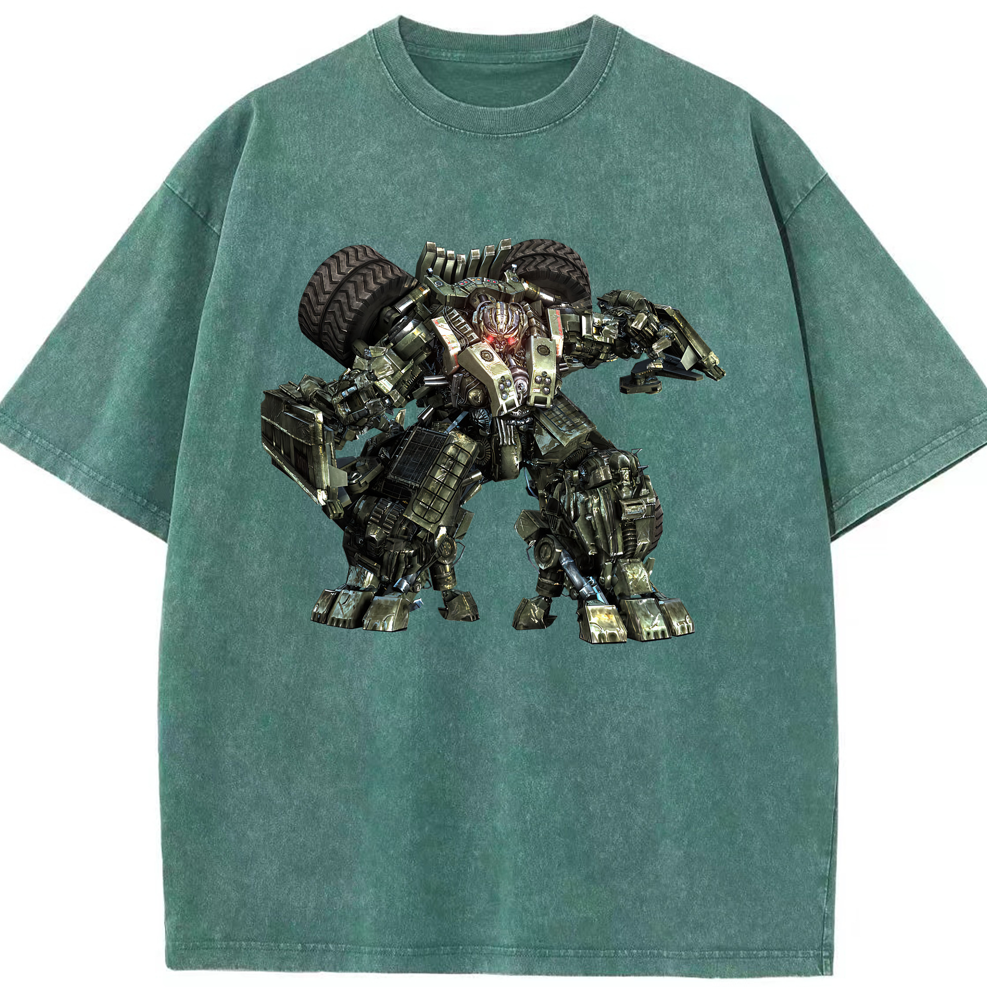 （画像用） Transformers トランスフォーマー 綿100% ヴィンテージ風 半袖Tシャツ（フロントプリント）